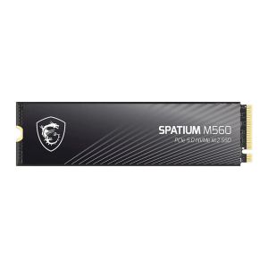 SSD MSI Spatium M560, 2TB, M.2 2280, PCIe NVMe, Leitura 10.300MB/s, Gravacao 8.700MB/s, S78-440Q940-P83