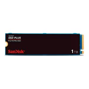 SSD Sandisk Plus, 1TB, M.2 2280, PCIe NVMe, Leitura 3200 MB/s, Gravacao 2500 MB/s, SDSSDA3N-1T00-G26
