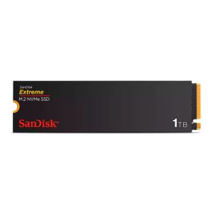 SSD Sandisk Extreme, 1 TB, M.2 2280, PCIe NVMe, Leitura 5150 MB/s, Gravacao 4900 MB/s, SDSSDX3N-1T00-G26