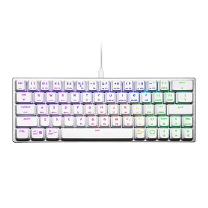 Teclado Mecanico Gamer Cooler Master SK620, RGB, Switch Marrom, Branco, SK-620-SKTM1-US