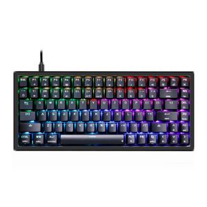 Teclado Mecanico Skyloong GK84, RGB, Switch Optico Azul, Preto, SKL-GK84-RGB-RD-BK