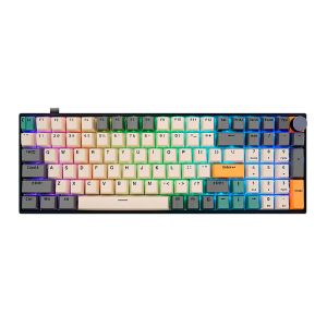 Teclado Mecanico Skyloong GK96, RGB, Switch Optico Marrom, Tigry, SKL-GK96-RGB-BW-TY