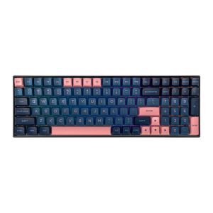 Teclado Mecanico Skyloong GK96, RGB, Switch Optico Vermelho, Azul e Rosa, SKL-GK96-RGB-RD-BL-PK