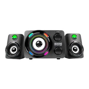 Caixa de Som K-Mex Gaming Master SS-9800, RGB, 9.9W RMS, USB, Preta, SS9800U0001CB1X