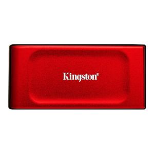 SSD Externo Kingston XS1000R, 1TB, USB 3.2, Vermelho, SXS1000R-1000G
