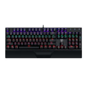 Teclado Mecanico T-Dagger Destroyer Rainbow Switch Red , T-TGK305-RD