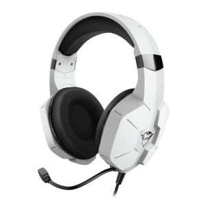 Imagem do Produto Headset Gamer Trust Carus, Som Surround 3.5, Drivers 50mm, Branco/Preto, T24258