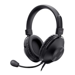 Headset Gamer Trust Ozo Comfort, Drivers 40mm, Preto, T24589