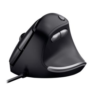 Mouse Ergonomico Trust Bayo, 4200dpi, 6 Botoes, Preto, T24635