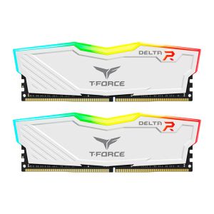 Memoria Team Group T-Force Delta, RGB, 16GB (2x8GB), DDR4, 3600MHz, C18, Branco, TF4D416G3600HC18JDC01