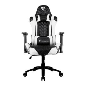 Cadeira Gamer ThunderX3 TGC12, Branca e Preto, TGC12-BR
