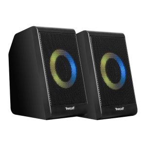 Caixa de Som TGT Eryx V2, RGB, 2x3W RMS, Preto, TGT-ERX-RGB01