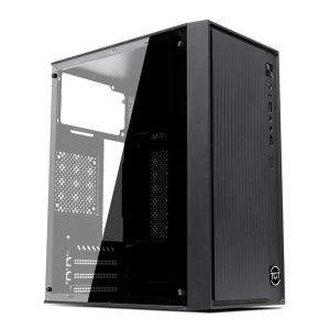 Gabinete TGT G260F, Mid-Tower, Lateral de Vidro, Com 1 Fan, Preto, TGT-G260F-BK01