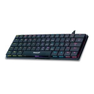 Teclado mecanico TGT Sherman LP60, Rainbow, ABNT2, Switch Azul, Preto, TGT-SHLOW-RBW01 - PRE VENDA