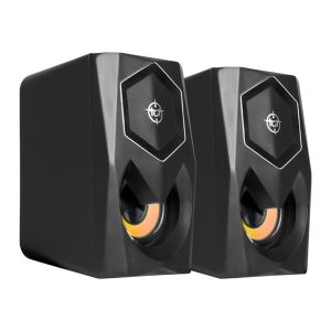 Caixa de Som TGT Sentry C1, Rainbow, 2x3W RMS, Preto, TGT-STY-RBW02