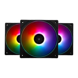 Kit Ventoinhas Thermalright S12-S, ARGB, 3x120mm, Preta, TL-KIT-S12-S