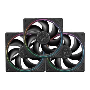 Kit Ventoinhas Thermalright S12, ARGB, 3X120mm, Preto, TL-S12-KIT3-B