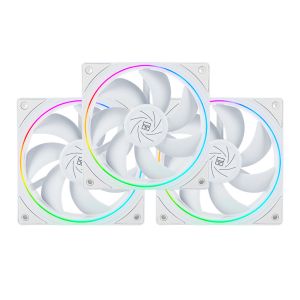 Kit Ventoinhas Thermalright S12, ARGB, 3X120mm, Branco, TL-S12-KIT3-W