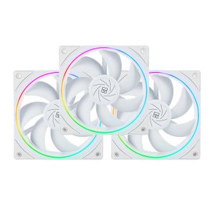 Kit Ventoinhas Thermalright TL-S12-W, ARGB, 3x120mm, Branco, TL-S12-WX3 Kit Ventoinhas Thermalright TL-S12-W, ARGB, 3x120mm, Branco, TL-S12-WX3