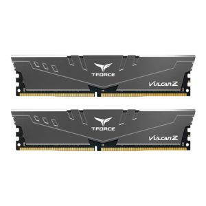 Memoria Team Group T-Force Vulcan Z, 16GB (2x8GB), DDR4, 3200MHz, C16, Cinza, TLZGD416G3200HC16FDC01