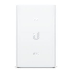 Fonte Injetor Poe Ubiquiti 30W, 48V, RJ45, Branco, U-POE-AT-BR