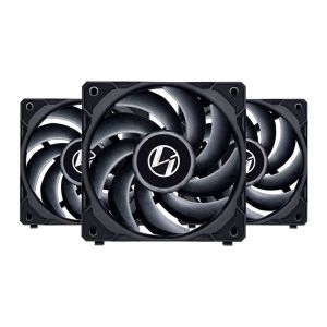 Kit Ventoinhas Lian Li Uni Fan P28, 3x120mm, Preto, UF-P28120-3B