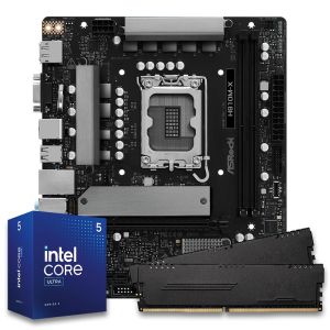 Pichau Kit Upgrade, Intel Core Ultra 5 225F, H810M-X DDR5, 16GB Pichau Kit Upgrade, Intel Core Ultra 5 225F, H810M-X DDR5, 16GB
