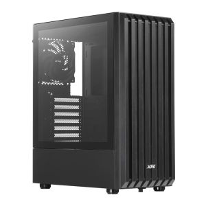 Gabinete Gamer XPG Valor Storm, Mid-Tower, Lateral De Vidro, Com 4 Fans, Preto, VALORSTORMMT-BKCWW