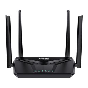 Roteador Intelbras Wi-Force W5-1200GS, Wi-Fi, Preto, W5-1200GS