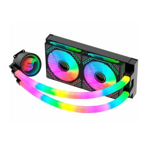 Water Cooler K-MEX WAC9, ARGB, 240mm, Preto, WAC9F123APDAB0X | Pichau