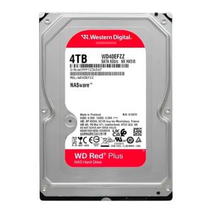 HD WD Red Plus NAS, 4TB, 3.5, 5400RPM, Sata III 6GB/s, Cache 128MB, WD40EFZZ HD WD Red Plus NAS, 4TB, 3.5, 5400RPM, Sata III 6GB/s, Cache 128MB, WD40EFZZ