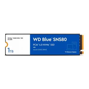 SSD WD Blue SN580, 1TB, M.2 2280, PCIe NVMe, Leitura 4150MB/s, Gravacao 4150MB/s, WDS100T3B0E