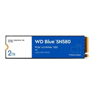 SSD WD Blue SN580, 2TB, M.2 2280, PCIe NVMe, Leitura 4150 MB/s, Gravacao 4150 MB/s, WDS200T3B0E