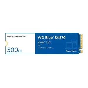 SSD WD Blue SN570, 500GB, M.2 2280, PCIe NVMe, Leitura 3500 MB/s