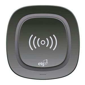 Carregador Portatil Por Inducao ELG, 10W, Preto, WQ1BK
