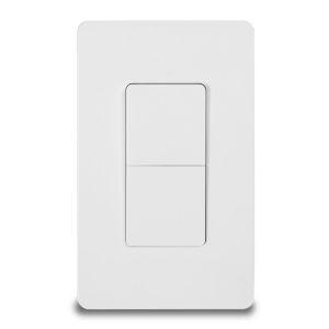 Interruptor Smart Moes, 2 Botoes, Branco, WS-B-US2-WH-MS