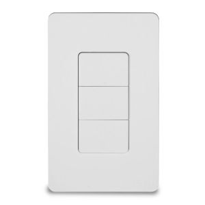 Interruptor Smart Moes, 3 Botoes, Branco, WS-B-US3-WH-MS