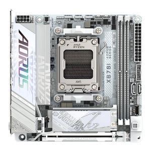 Placa Mae Gigabyte X870I Aorus Pro Ice, DDR5, Socket AMD AM5, Mini-ITX, Chipset AMD X870, X870I-AORUS-PRO-ICE