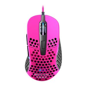 Mouse Gamer Xtrfy M4 RGB 16000DPI Rosa, XG-M4-RGB-PINK