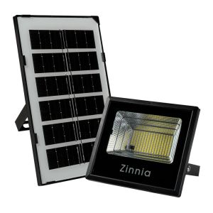 Refletor Solar Zinnia ZRS45, Led, 45w, Bateria 2000Mah, Com Controle Remoto, IP67, ZNE-ZRS45-01