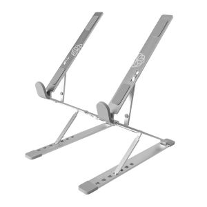 Base Para Notebook e Tablet Zinnia Galatsi, Ate 17 Pol, Liga de Aluminio, Prata, ZNO-GTSIS-AL01