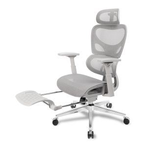 Cadeira Office Zinnia Montreal SL, Cinza, ZNO-MNTSL-BL03 | Pichau