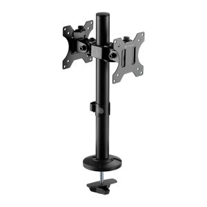 Suporte Para Dois Monitores Zinnia TMS 120, 17 Pol. a 32 Pol., Preto, ZNO-TMS120-BL01