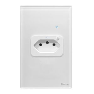 Tomada Zinnia, 16A, Branco, ZNS-T1B-WH01