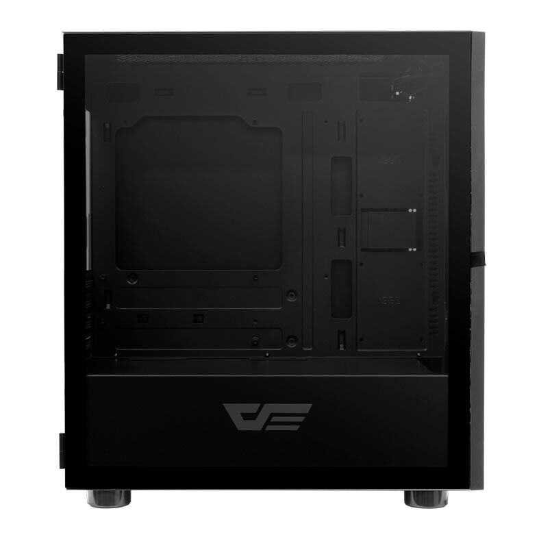 Gabinete Gamer Aigo DarkFlash DLM 21 Mesh Preto Lateral Vidro - miniatura 4
