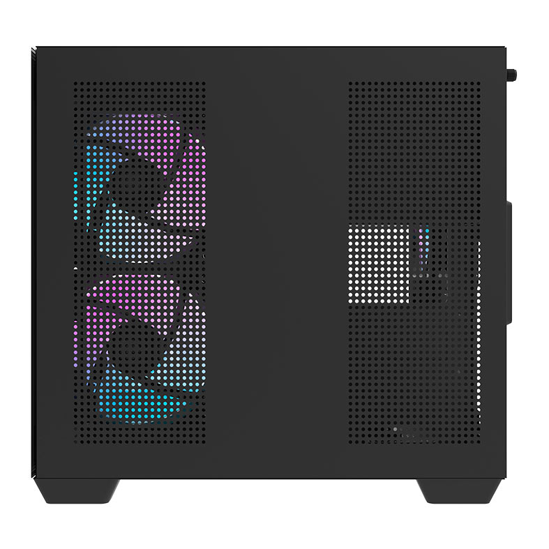 Gabinete Gamer Aigo Darkflash Durin D275M, Rainbow, Mid-Tower, Lateral de Vidro, Com 3 Fans, Preto, DC-D275M-B-BR2 - miniatura 5