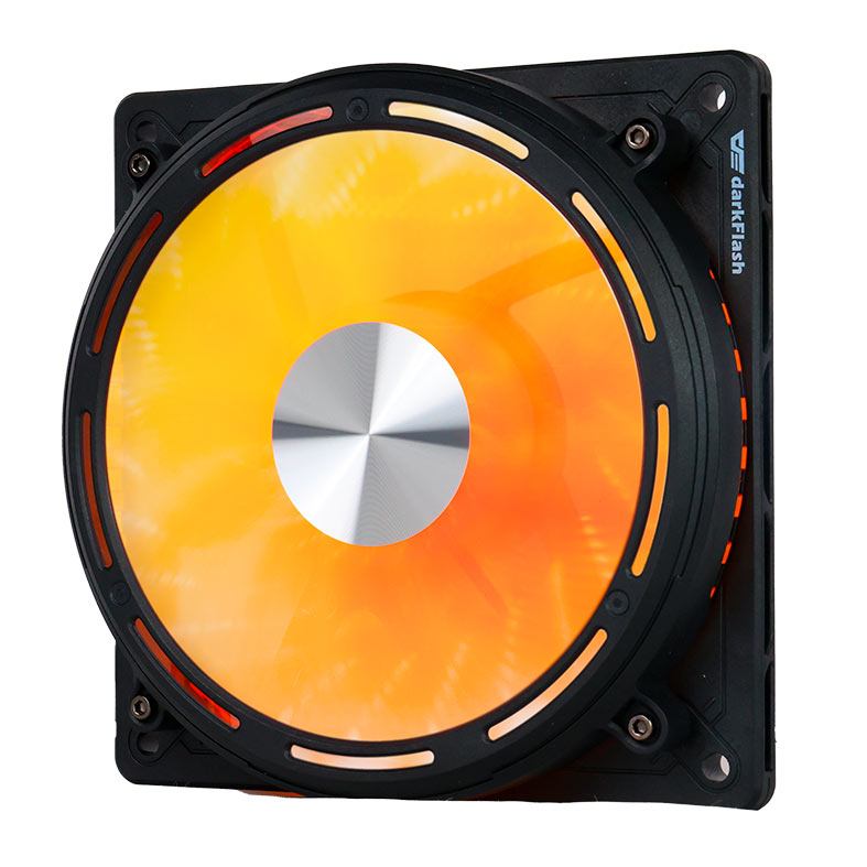 Ventoinha Aigo Darkflash DE8, ARGB, 120mm, Preto, DE8-BK - miniatura 3
