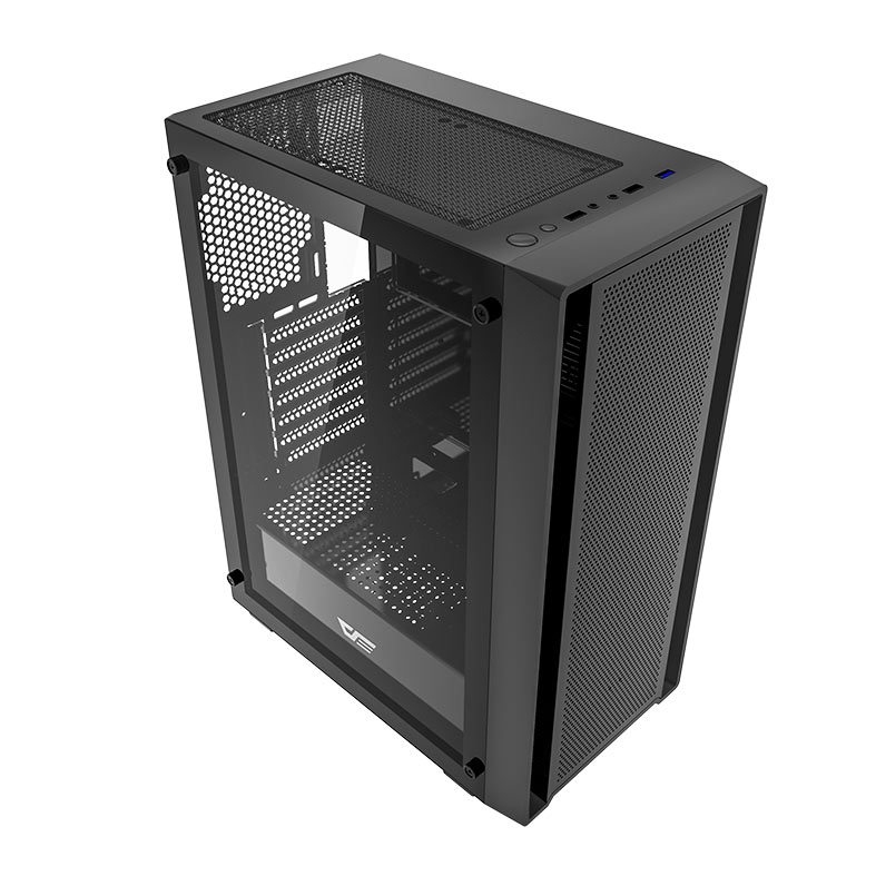 Gabinete Gamer Aigo Darkflash A305, Mid-Tower, Lateral de Vidro, Preto, DF-A305-BK - miniatura 3