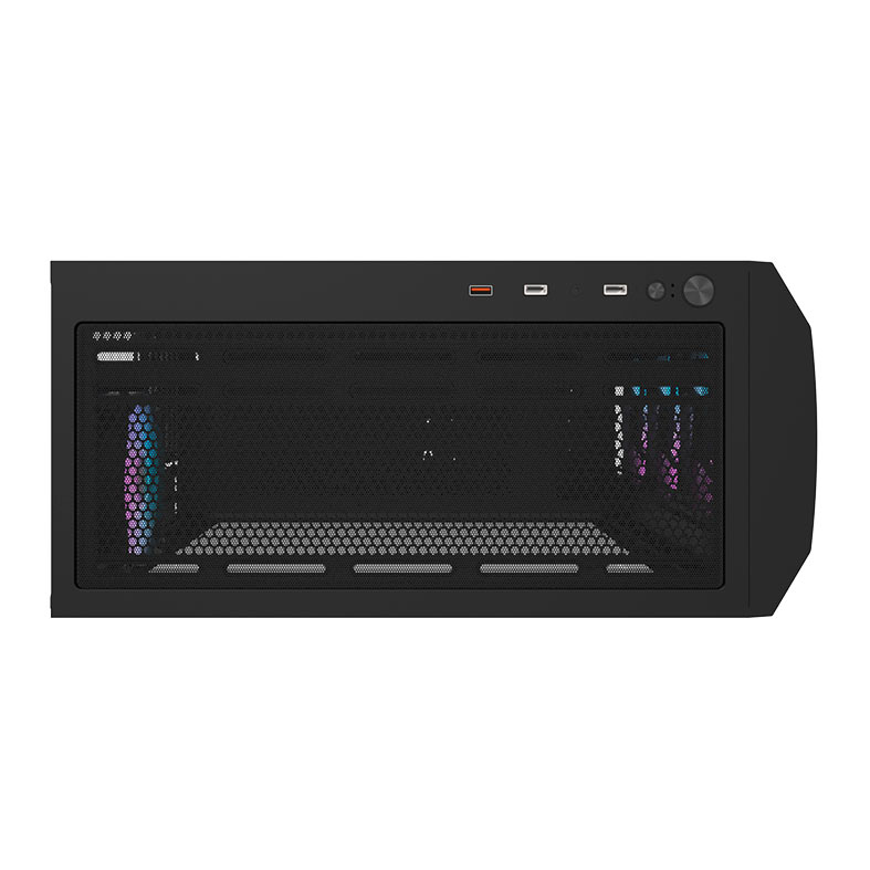 Gabinete Gamer Aigo Darkflash DF2100, ARGB, Mid-Tower, Lateral De Vidro, Com 4 Fans, Preto, DF2100-BK - miniatura 6