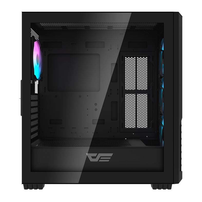 Gabinete Gamer Aigo Darkflash DF2100, ARGB, Mid-Tower, Lateral De Vidro, Com 4 Fans, Preto, DF2100-BK - miniatura 7